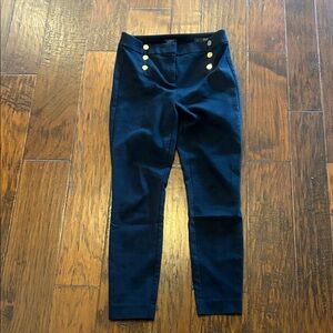 LOFT Black High Waist Skinny Pants